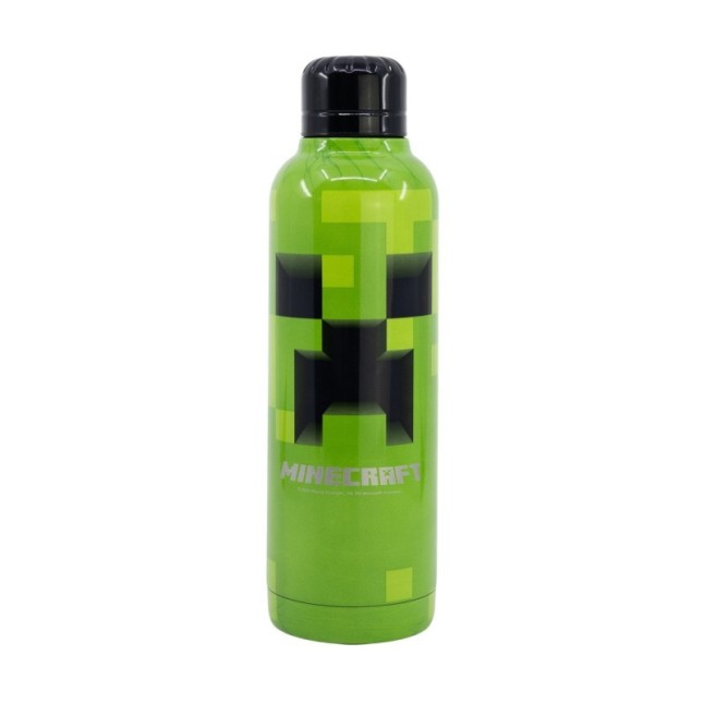 INSULATED STAINLESS STEEL BOTTLE 515 ML MINECRAFT