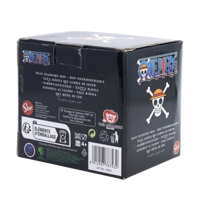 CERAMIC CHANGING COLOR MUG 11 OZ IN GIFT BOX ONE PIECE