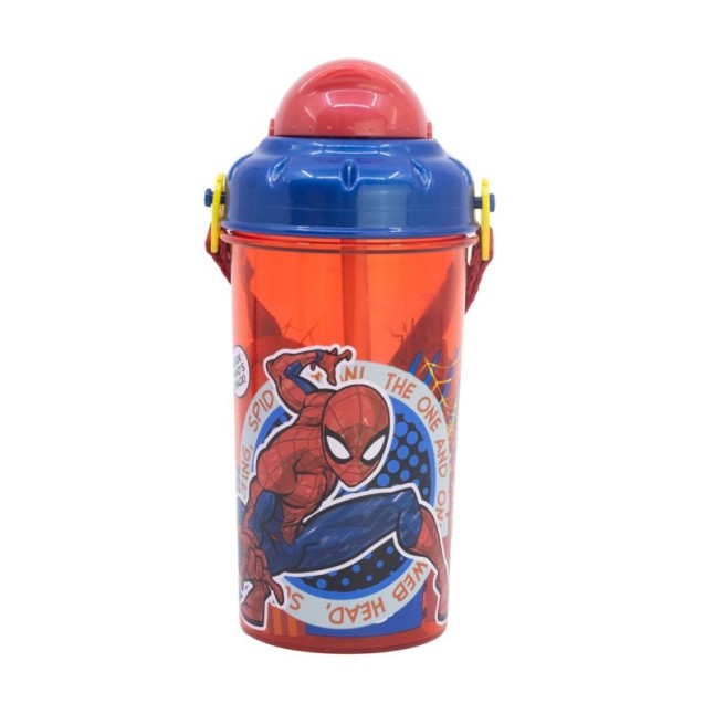 SINGLE WALL CANTEEN 465 ML SPIDERMAN MOB RULESS