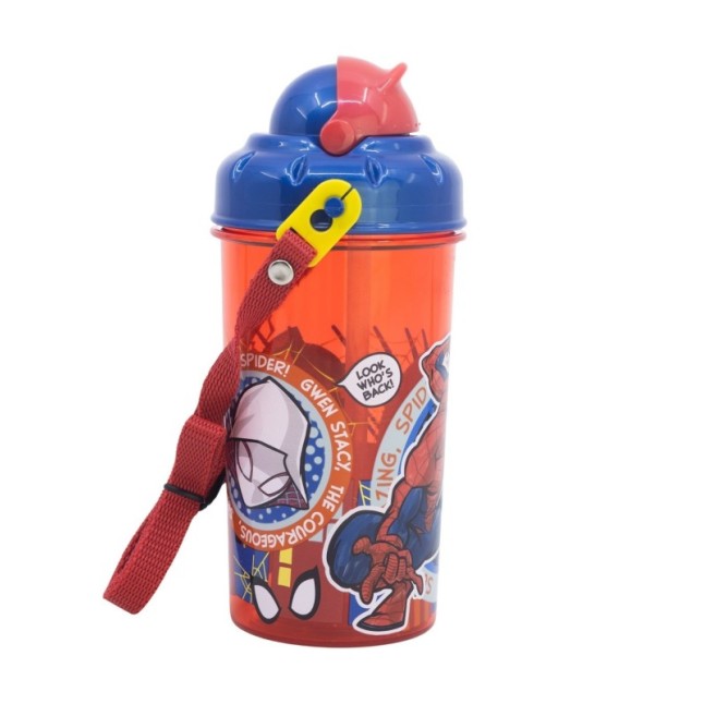SINGLE WALL CANTEEN 465 ML SPIDERMAN MOB RULESS