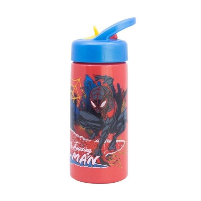PLAYGROUND SIPPER BOTTLE 410 ML SPIDERMAN MOVING TARGET