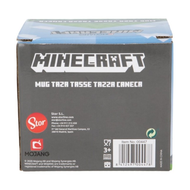 CERAMIC MUG 11 OZ IN GIFT BOX MINECRAFT