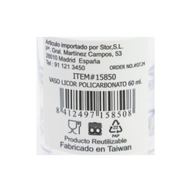 LIQUOR TUMBLER PC 60 ML
