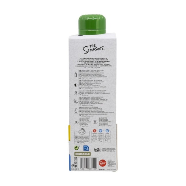 INSULATED STAINLESS STEEL BOTTLE 515 ML SIMPSONS