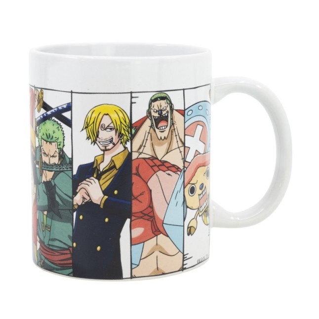 CERAMIC MUG 11 OZ IN GIFT BOX ONE PIECE CREW BATTLE
