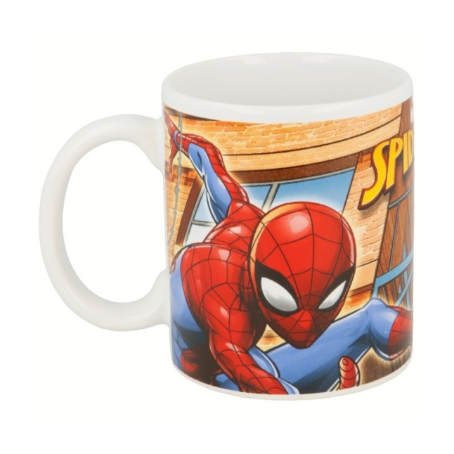 CERAMIC MUG 11 OZ IN GIFT BOX SPIDERMAN STREETS