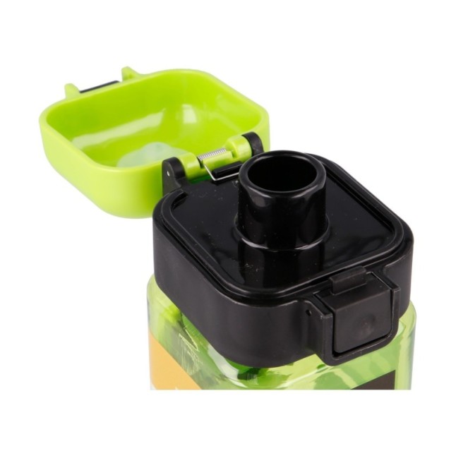 SAFETY LOCK SQUARE BOTTLE 550 ML MINECRAFT