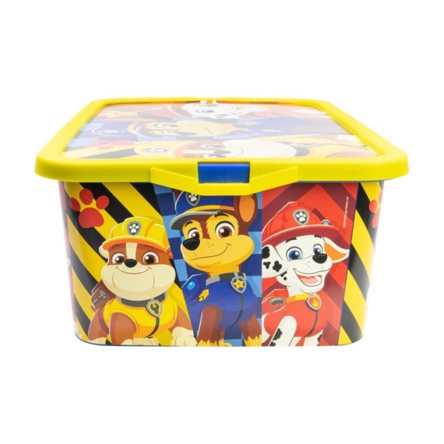 STORAGE CLICK BOX 13 L PAW PATROL BOY RESCUE PUPS