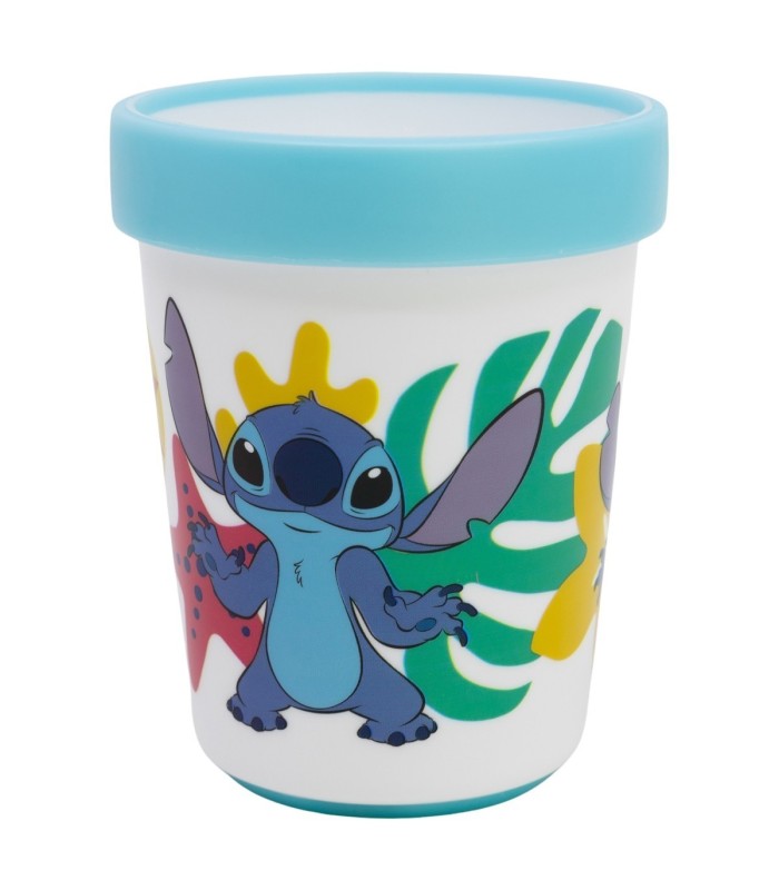 NON SLIP BICOLOR PREMIUM TUMBLER 260 ML STITCH