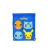 DRAWSTRING LUNCH BAG POKEMON FACES
