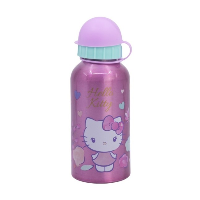 ALUMINIUM BOTTLE 400 ML HELLO KITTY