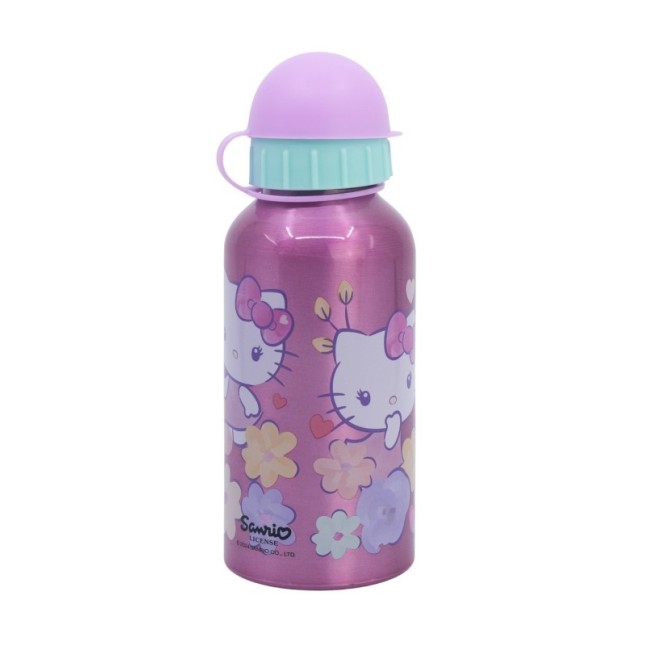 ALUMINIUM BOTTLE 400 ML HELLO KITTY