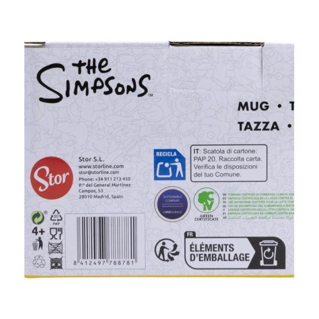 CERAMIC 3D MUG 15 OZ IN GIFT BOX SUPER MARIO QUESTION MARK