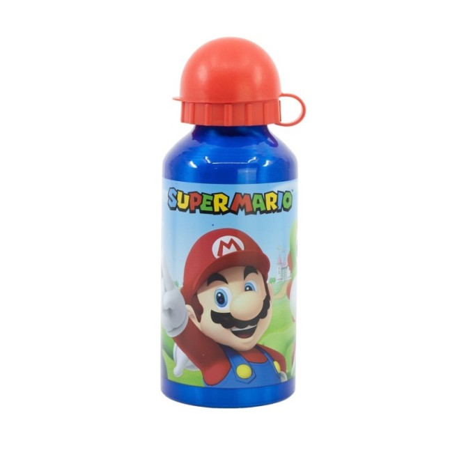 ALUMINIUM BOTTLE 400 ML SUPER MARIO