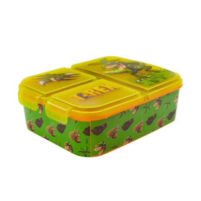 MULTI COMPARTMENT SANDWICH BOX DINOSAUR