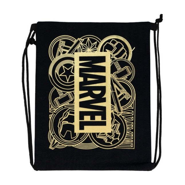 FRIENDLY INSULATED DRAWSTRING BAG MARVEL GOLDEN TREASURE