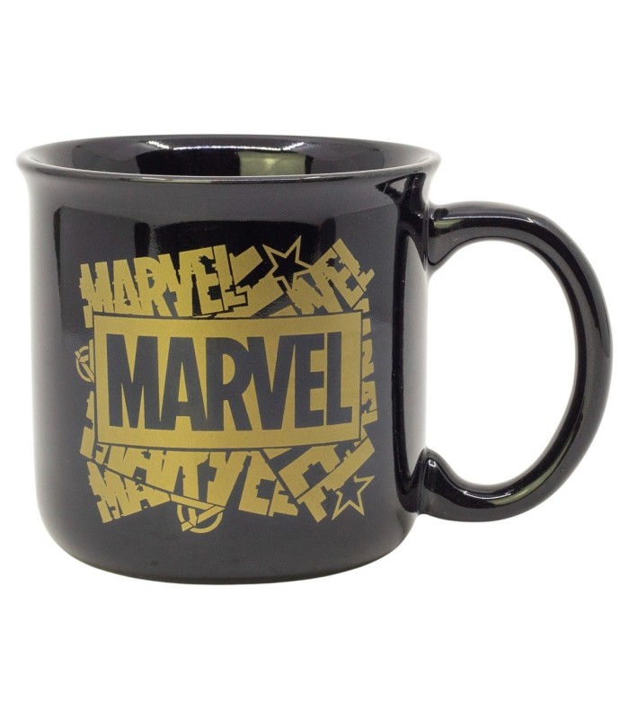 CERAMIC BREAKFAST MUG 14 OZ IN GIFT BOX MARVEL GOLDEN TREASURE