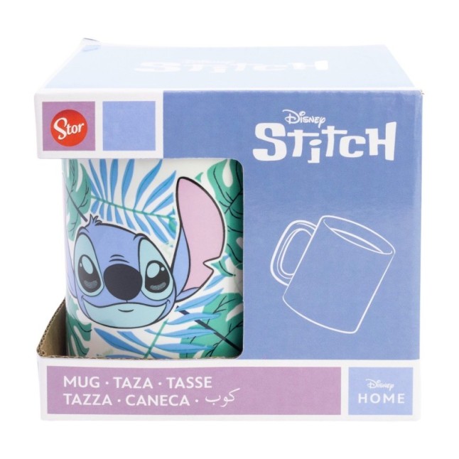 CERAMIC MUG 11 OZ IN GIFT BOX STITCH ALOHA