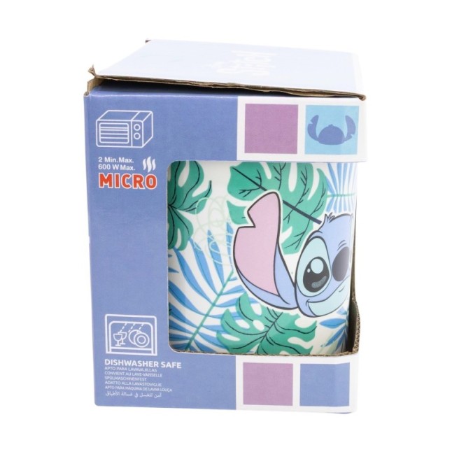 CERAMIC MUG 11 OZ IN GIFT BOX STITCH ALOHA