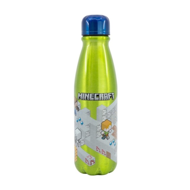 DAILY ALUMINIUM BOTTLE 600 ML MINECRAFT ISOMETRIC