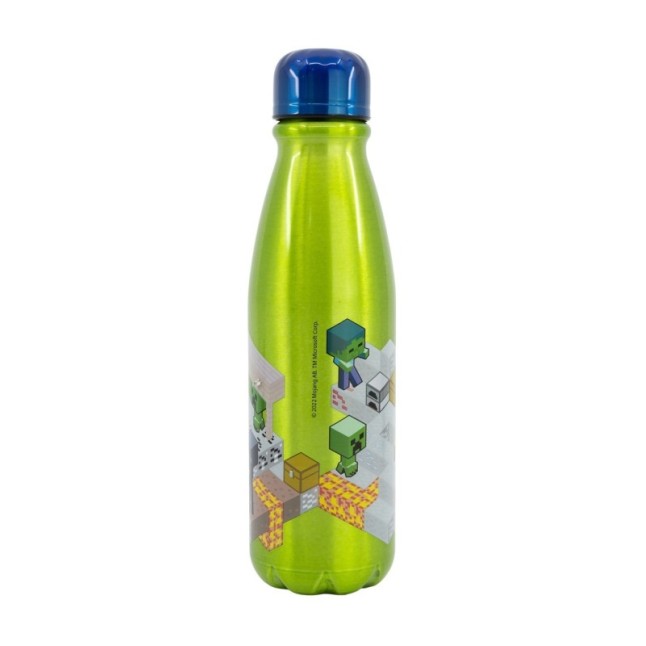 DAILY ALUMINIUM BOTTLE 600 ML MINECRAFT ISOMETRIC