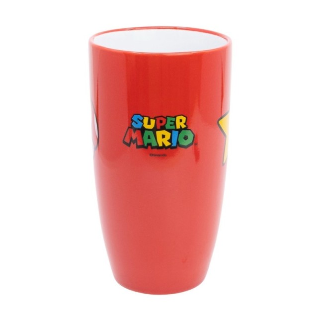 LATTE CERAMIC MUG 23 OZ IN GIFT BOX SUPER MARIO