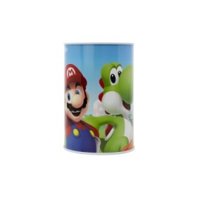 METALLIC MONEY BANK SUPERMARIO