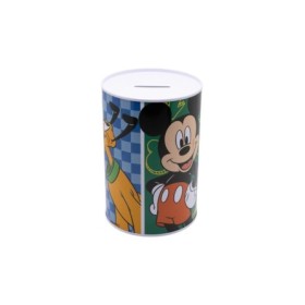 METALLIC MONEY BANK MICKEY HAS FUN