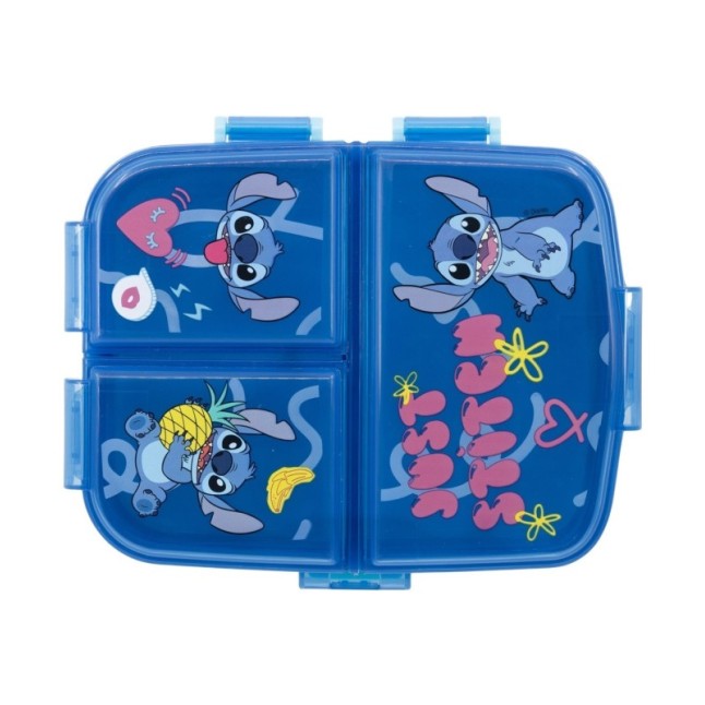 XL MULTI COMPARTMENT RECTANGULAR SANDWICH BOX STITCH PALMS