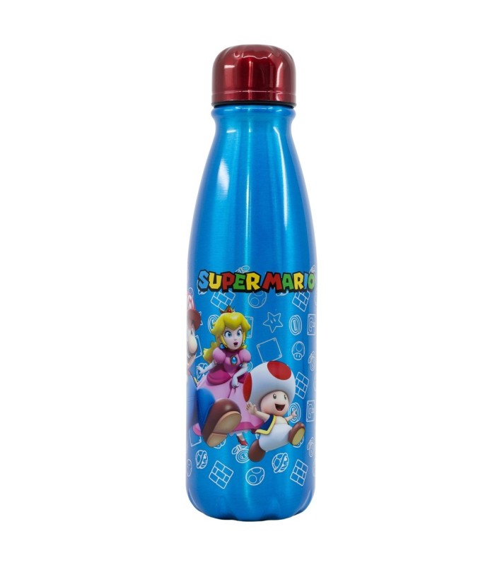 DAILY ALUMINIUM BOTTLE 600 ML SUPER MARIO