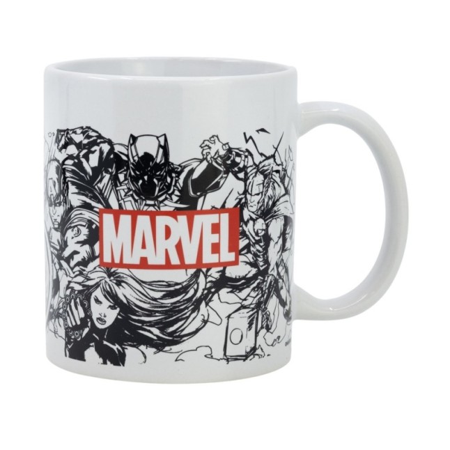 CERAMIC SB MUG 11 OZ IN BOX MARVEL PATTERN