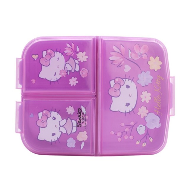 MULTI COMPARTMENT SANDWICH BOX HELLO KITTY