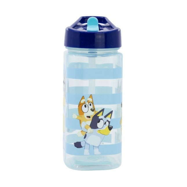 SQUARE WATER BOTTLE 510 ML BLUEY COOL DAY