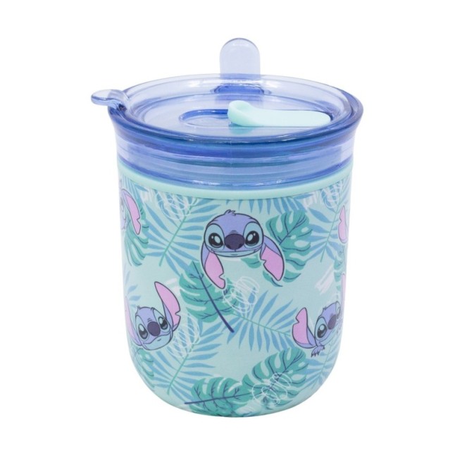 HARMONY DW MUG WITH LID 470 ML STITCH ALOHA