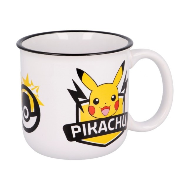 CERAMIC BREAKFAST MUG 14 OZ IN GIFT BOX POKEMON PIKACHU
