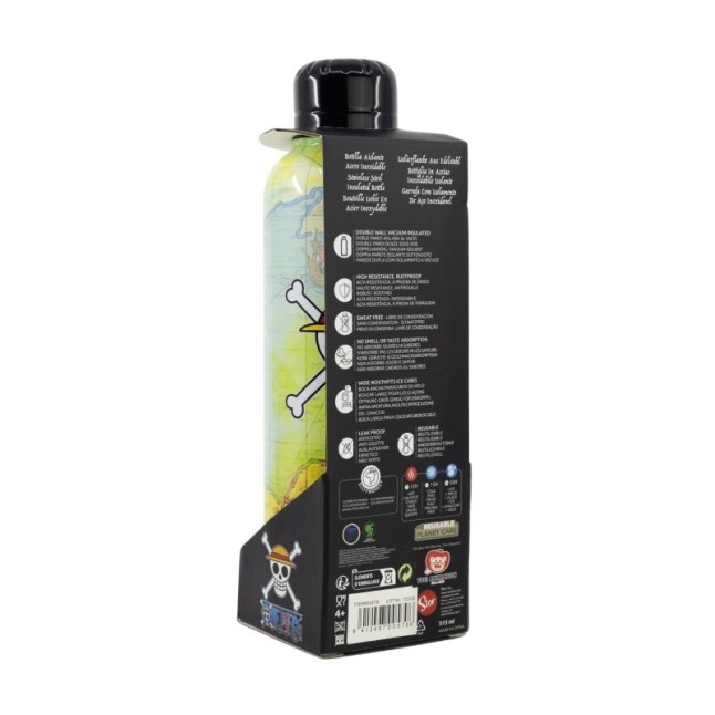 INSULATED STAINLESS STEEL BOTTLE 515 ML ONE PIECE ANIME