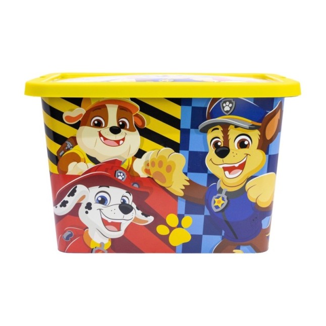 STORAGE CLICK BOX 7 L PAW PATROL BOY RESCUE PUPS