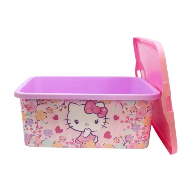 STORAGE CLICK BOX 13 L HELLO KITTY