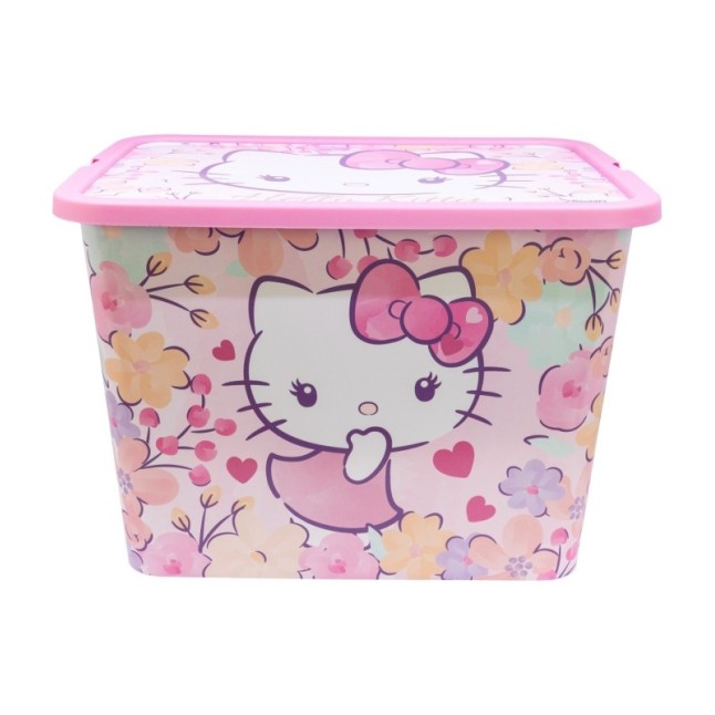 STORAGE CLICK BOX 23 L HELLO KITTY