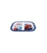 RECTANGULAR DIVIDED PLATE ST SPIDERMAN MOB RULES